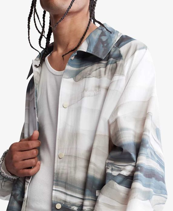 Calvin klein длинная куртка - ветровка ( ck Long  jacket)c америки M,L