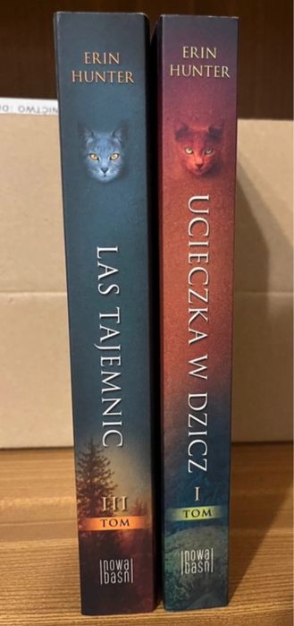 Książki Wojownicy top 1 i 3