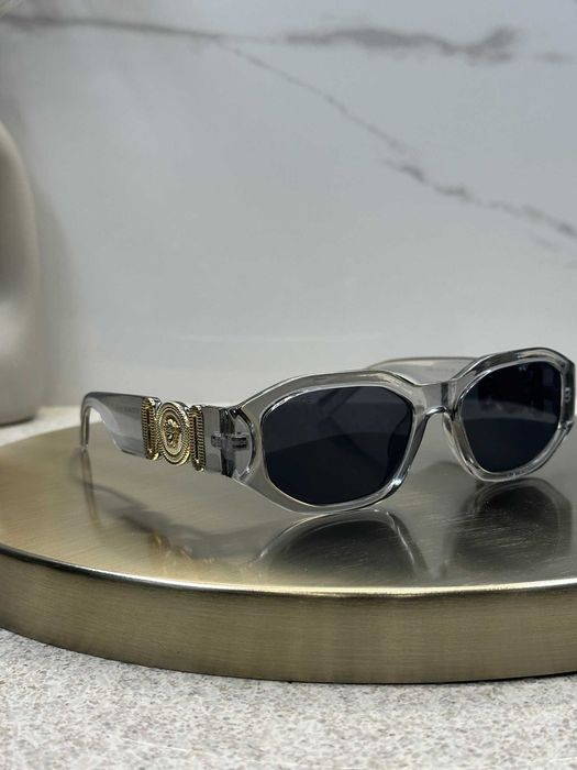 Версаче прозорі окуляри / Versace очки- без упакування