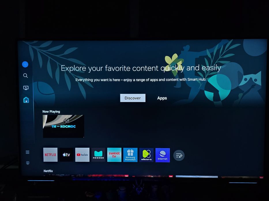 Монітор Samsung Odyssey Neo G7 43 дюйми 4K 144 hz LS43CG702NNXZA