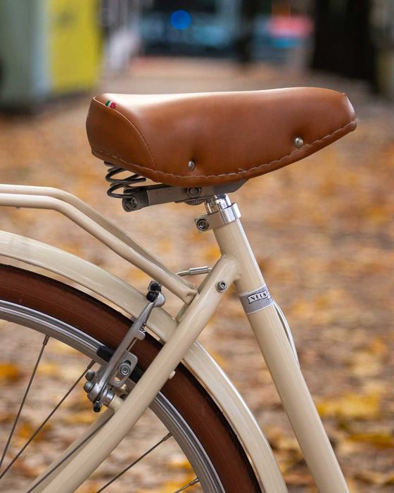 Bicicleta Cidade Capri Berlin Creme Vintage