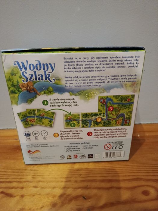 Gra rodzinna wodny szlak