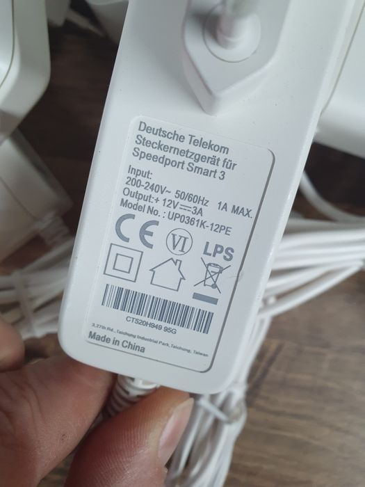 Зарядка Блок живлення 12в/3а 36w Deutsche Telekom оригінал