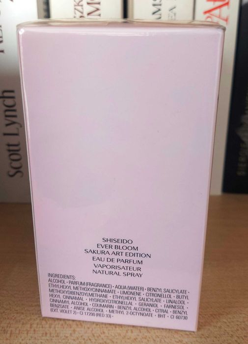 Unikat Ever Bloom Sakura Art Edition edp Shiseido 30ml m.in Iso E Super, Kwiat japońskiej wiśni, czereśnia