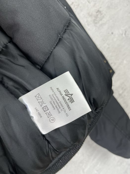 Alpha Industries - kurtka bomberka flyers fur jacket M