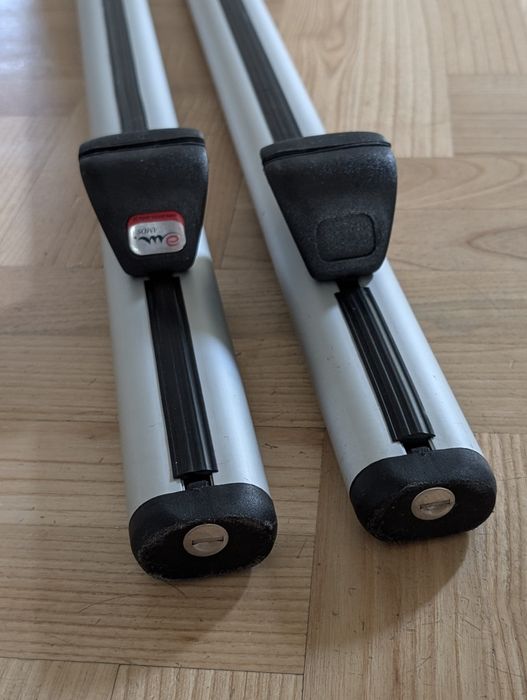 Bagażnik ALU belki dachowe Amos Aero 130 cm na reling