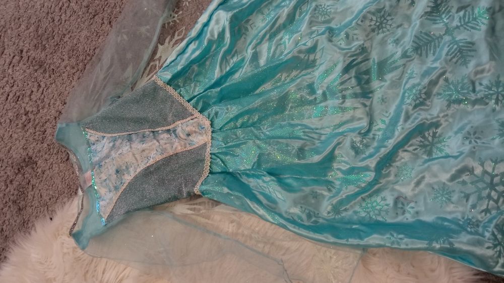 Платье Эльзы 7-8лет оригинал Disney