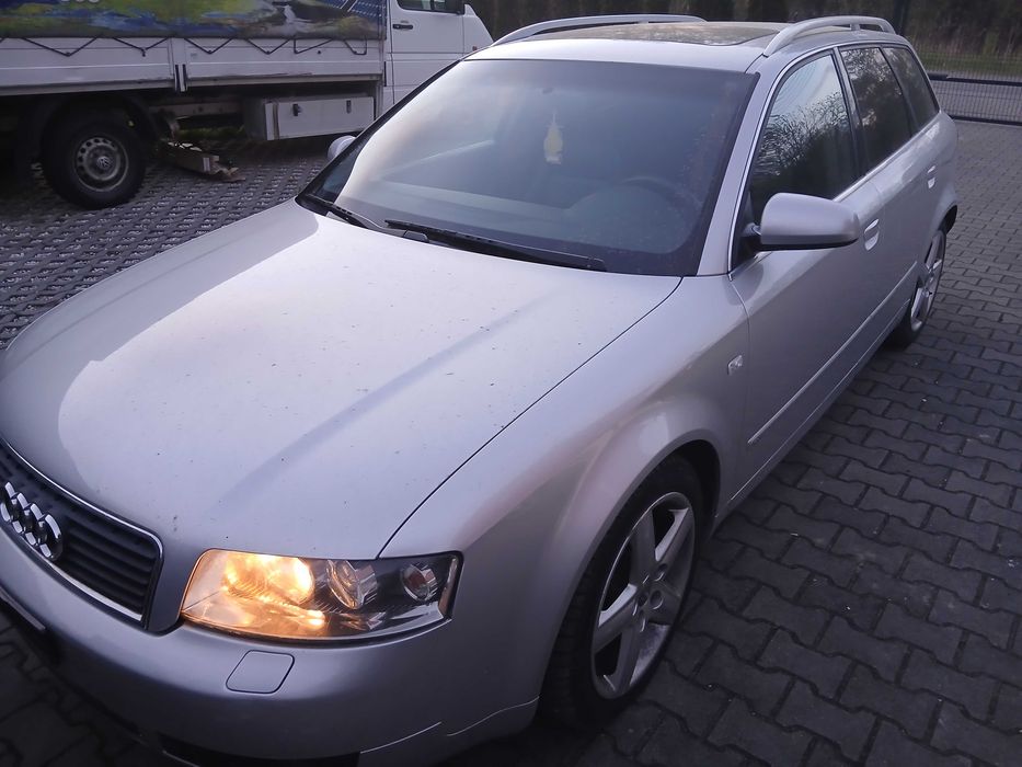 Maska Audi A4 B6 sedan avant LY7W bez lakierowania