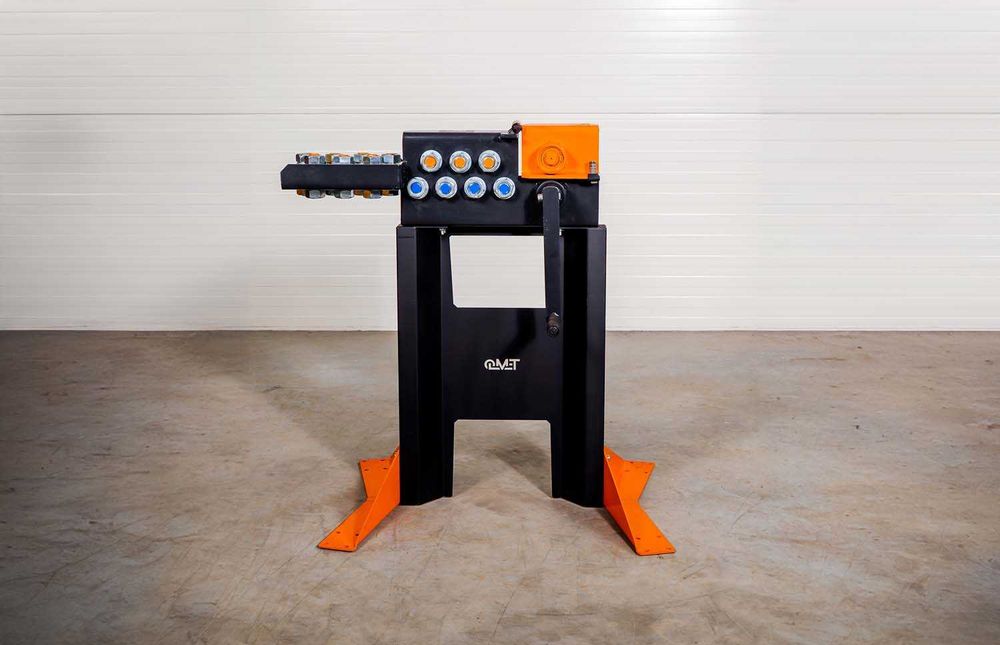 Prościarka do drutu odgromowego 6 i 8 mm od OLMET - 14 rolkowa