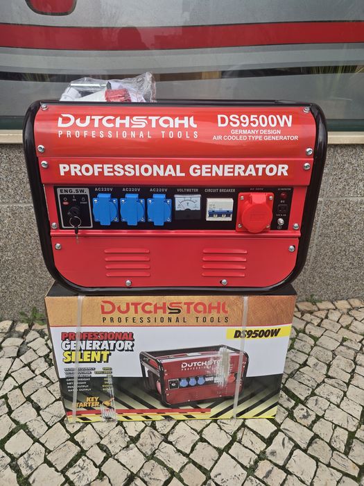 Gerador gasolina de 9500 watts  novo