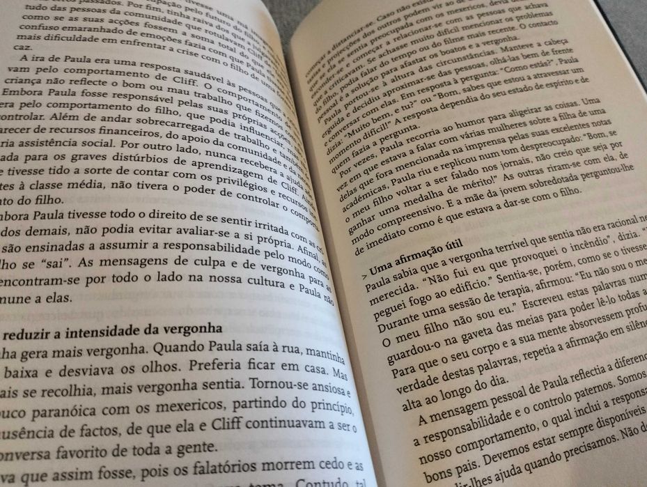 Livro "Sem medo de viver" Harriet Lerner