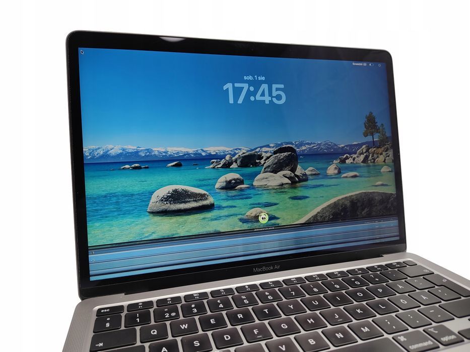 APPLE MacBook Air M1 8GB 256GB SSD USZKODZONA MATRYCA