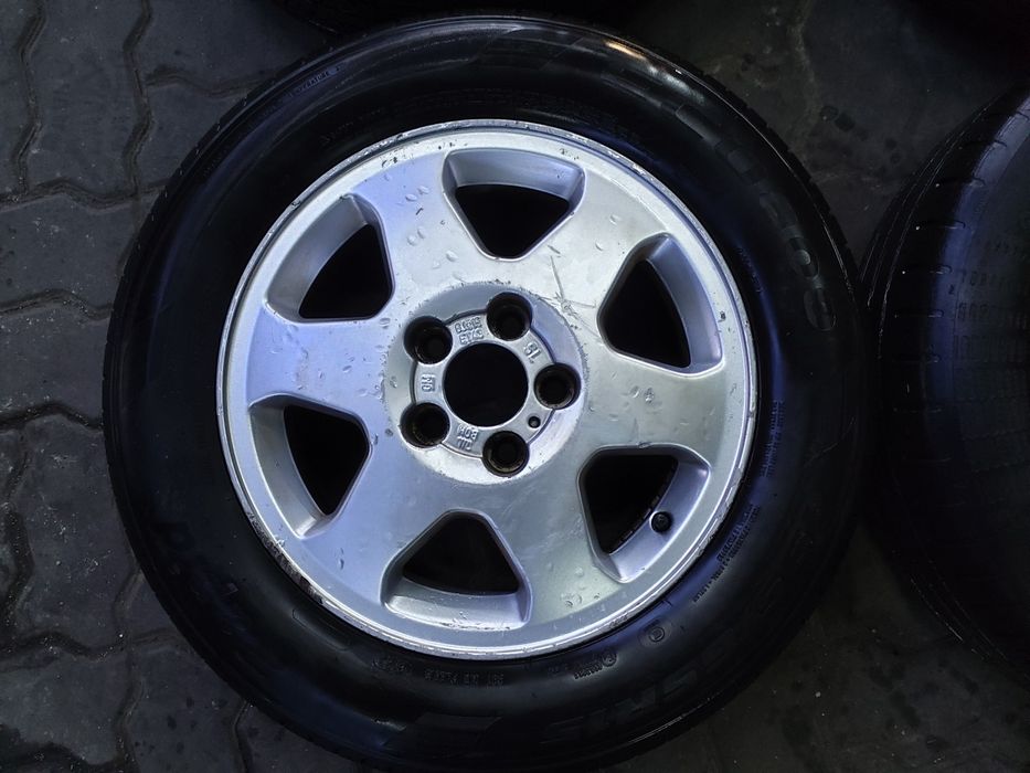 JANTES OPEL ZAFIRA R15 COM PNEUS 195/65 FURAÇÃO 5X110