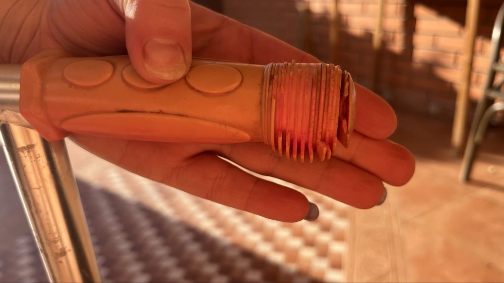 Самокат на 2-3 роки, рожевий