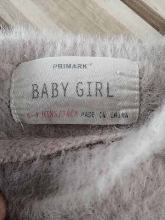 Sweterek primark 74 cm