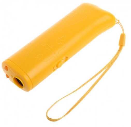 Ультразвуковой отпугиватель AD-100 собак с батарейкой в комплекте