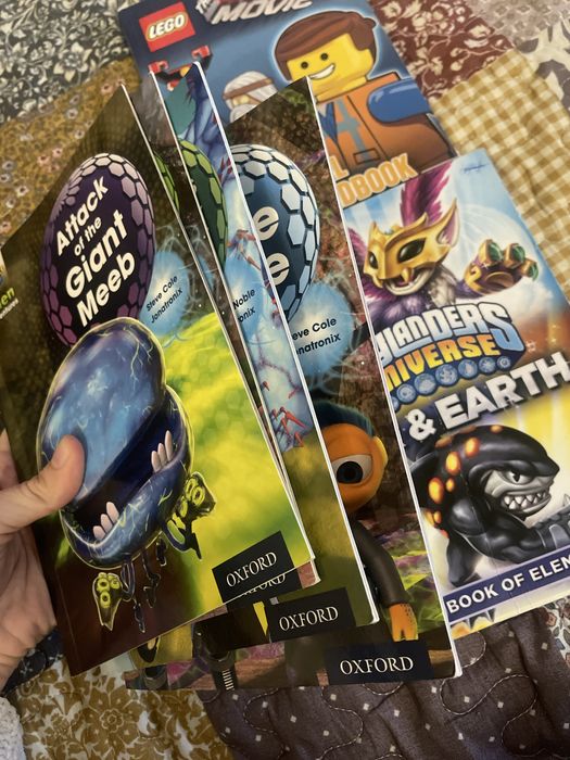 Книги для детей /Lego Movie/Oxford/Skylanders/на английском языке