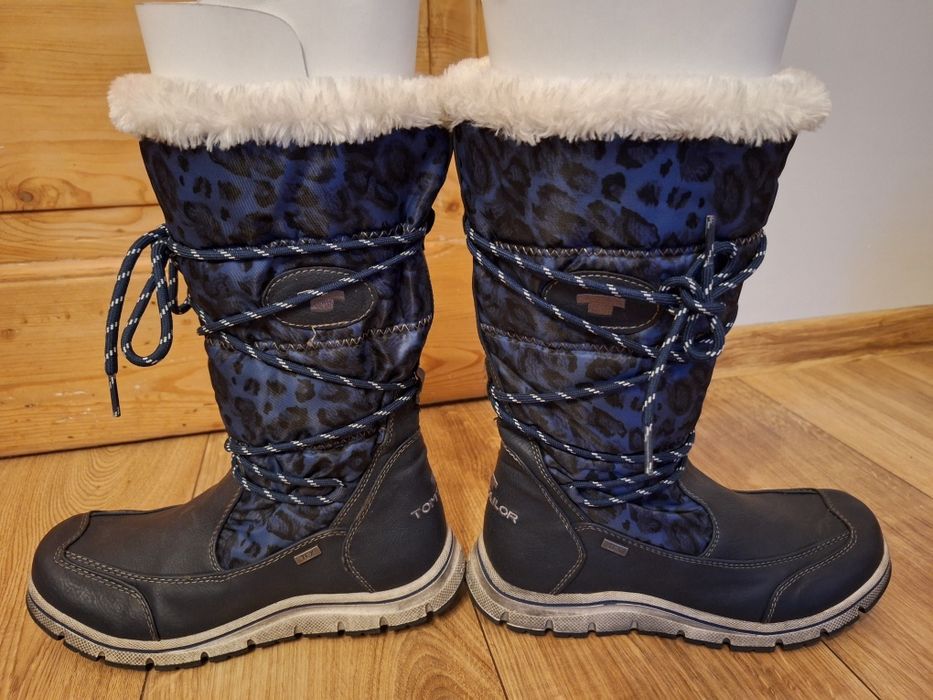 TOM TAILOR Śniegowce buty zimowe roz 38 zadbane
