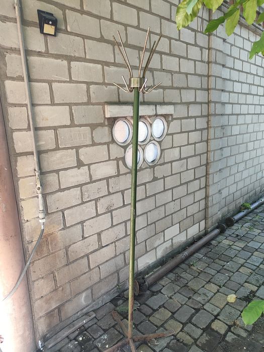 Вешалка ссср напольная ретро метал железная залізна