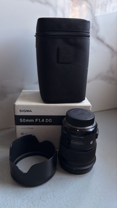 Objetiva sigma 50mm 1.4 para Nikon