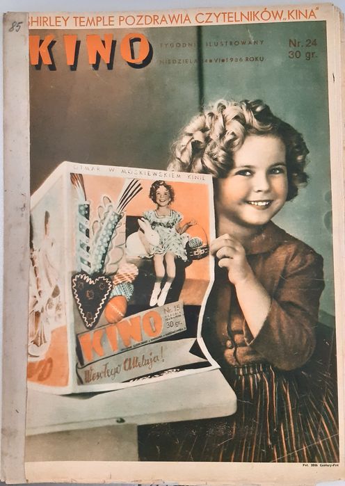 KINO tygodnik nr 24 z 1936 Shirley Temple