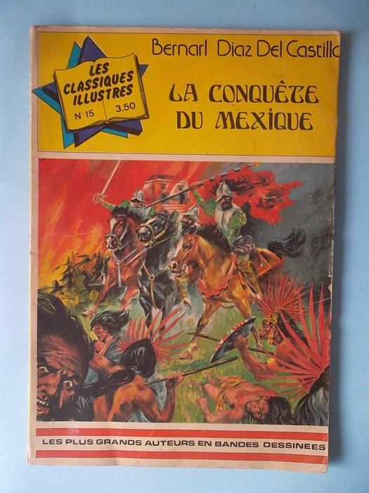 Les classiques illustrés - 4 álbuns em francês de 1973. BD Clássica.