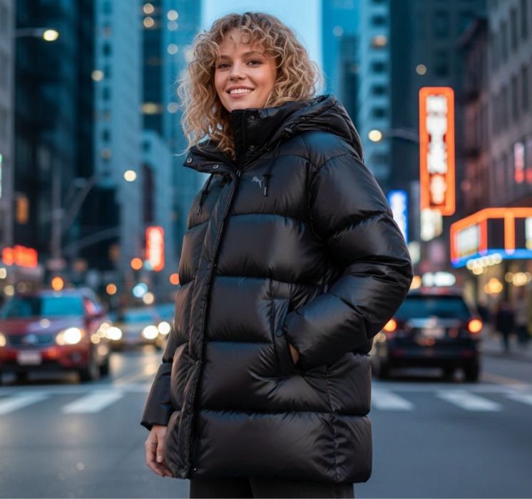 Пуховик Puma, розмір Л, жіночий