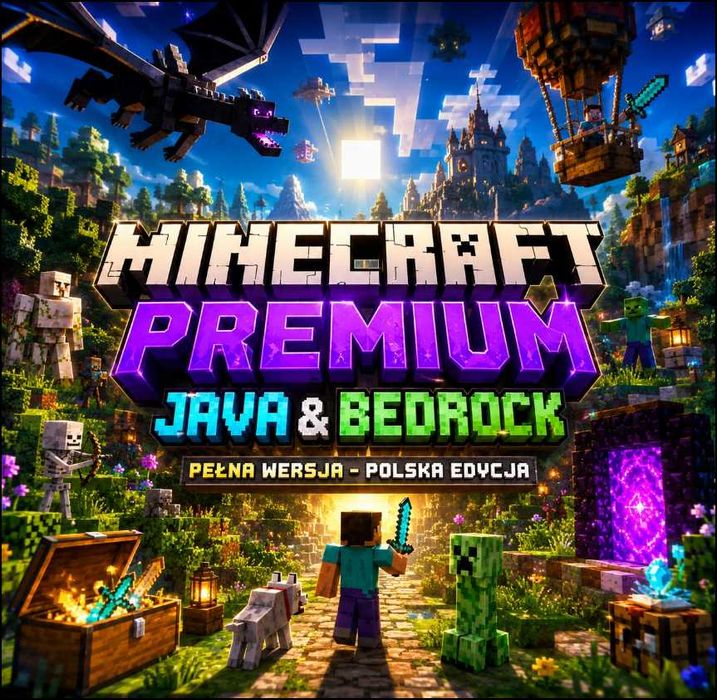 Minecraft Java + Bedrock – PC – szybka realizacja