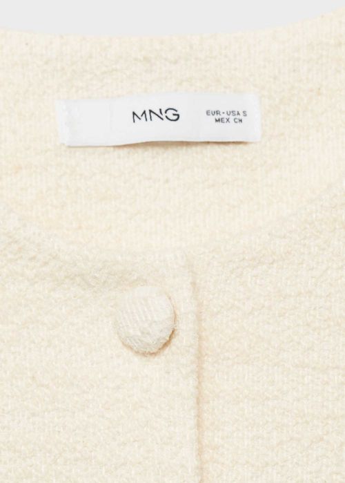 Твідовий комбінезон на ґудзиках Mango