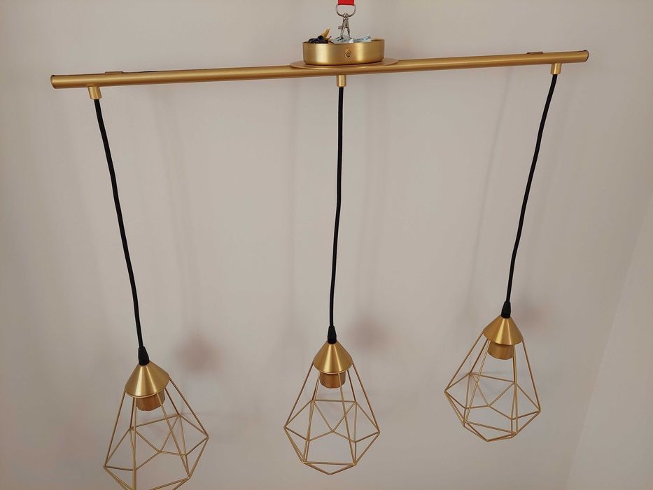 Lampa wisząca i 2 kinkiety model Byron