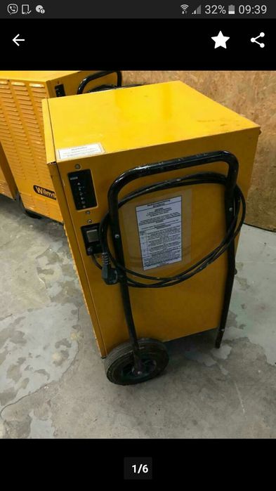 Осушувач повітря промисловий,оренда,будівельні роботи