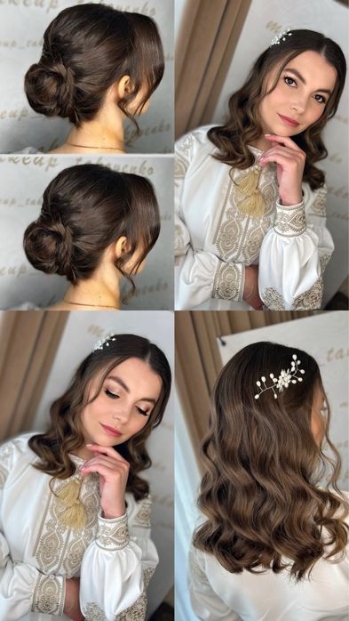 1800₴  Макіяж+ Зачіска! Вечірній/Весільний/Зачіска/Візажист з виїздом!