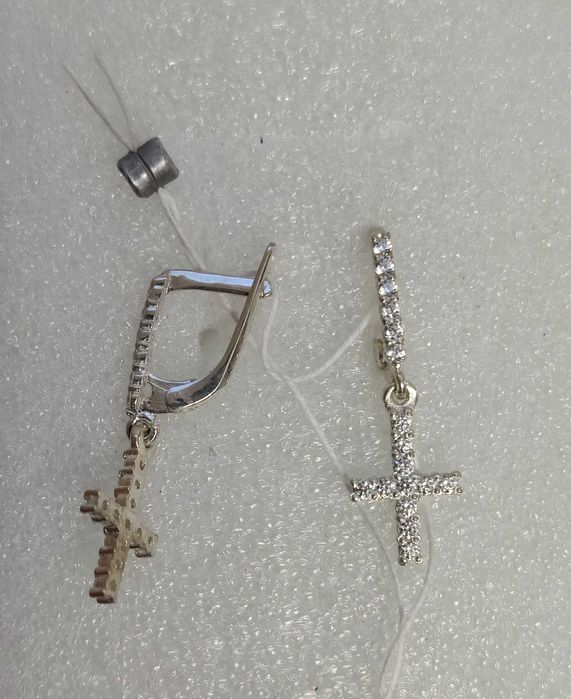 Серьги серебро 925 пробы