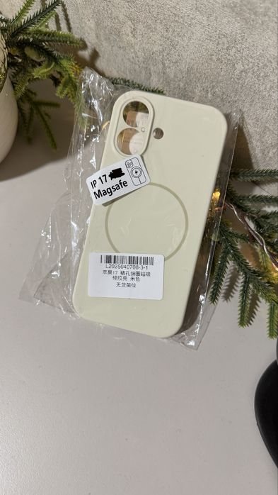 Магнитный чехол на iphone 17