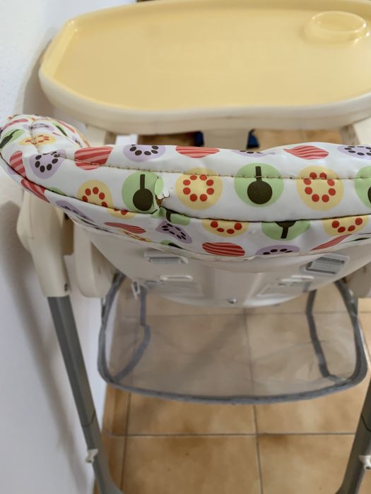 Cadeira papa com espreguiçadeira Chicco