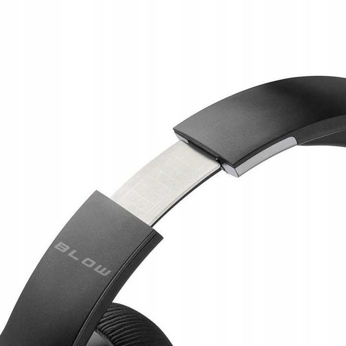 BEZPRZEWODOWE Nauszne słuchawki ANC wytłumianie szumów mikrofon BT