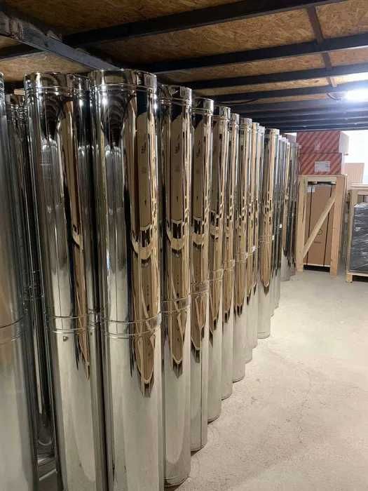 Димохід, труби з нержавійки, димохідні системи, труби для каміна