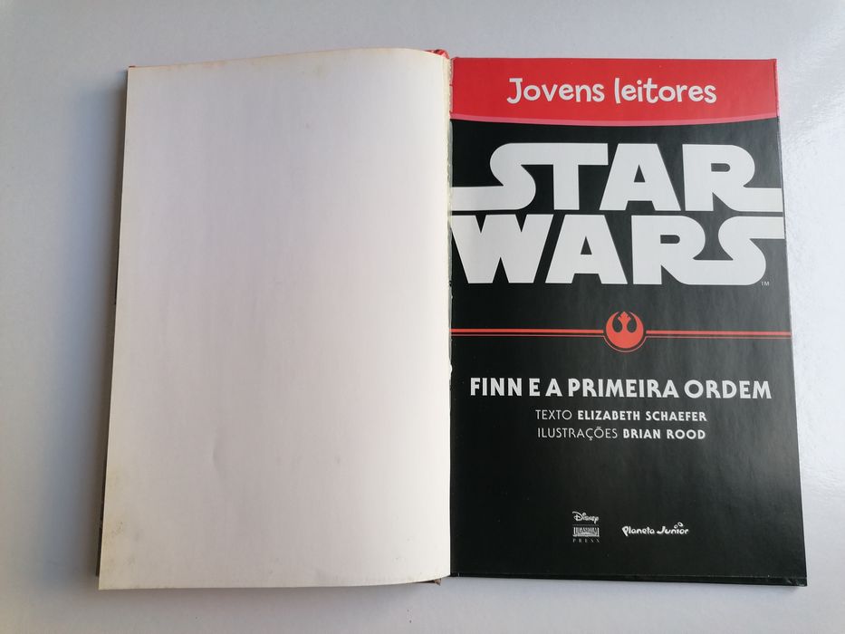 Livro Star Wars, Finn e a Primeira Ordem.