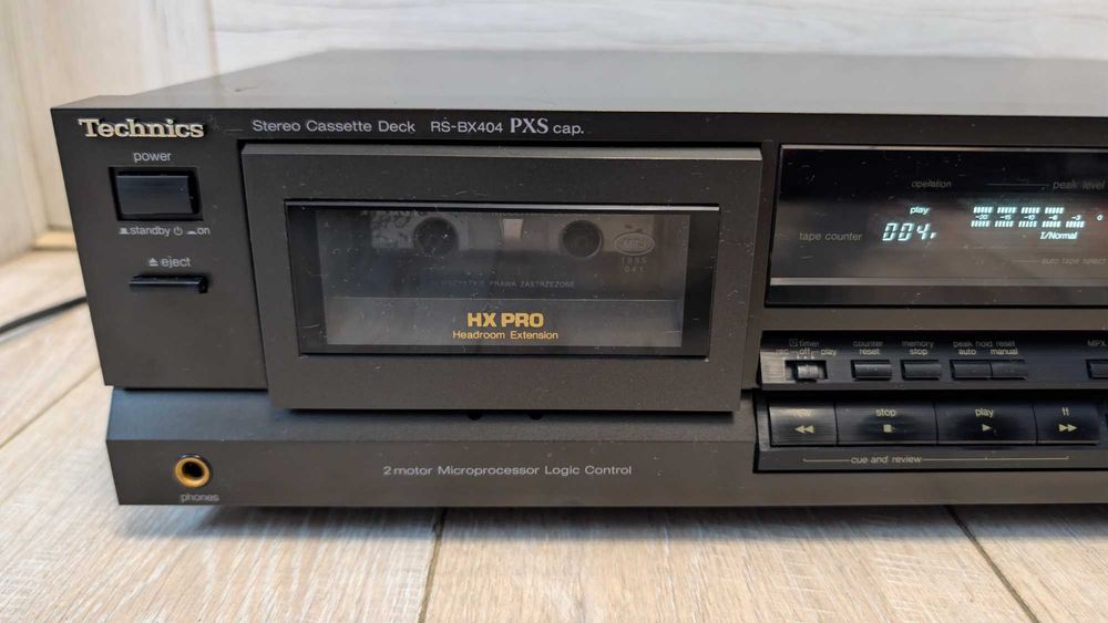 Magnetofon Kasetowy Technics RS-BX 404 ! 100 % Sprawny ! OKAZJA !