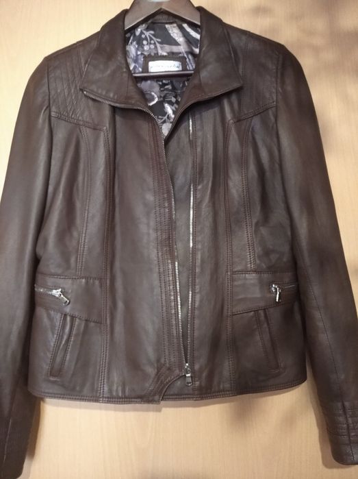 Куртка кожаная  женская