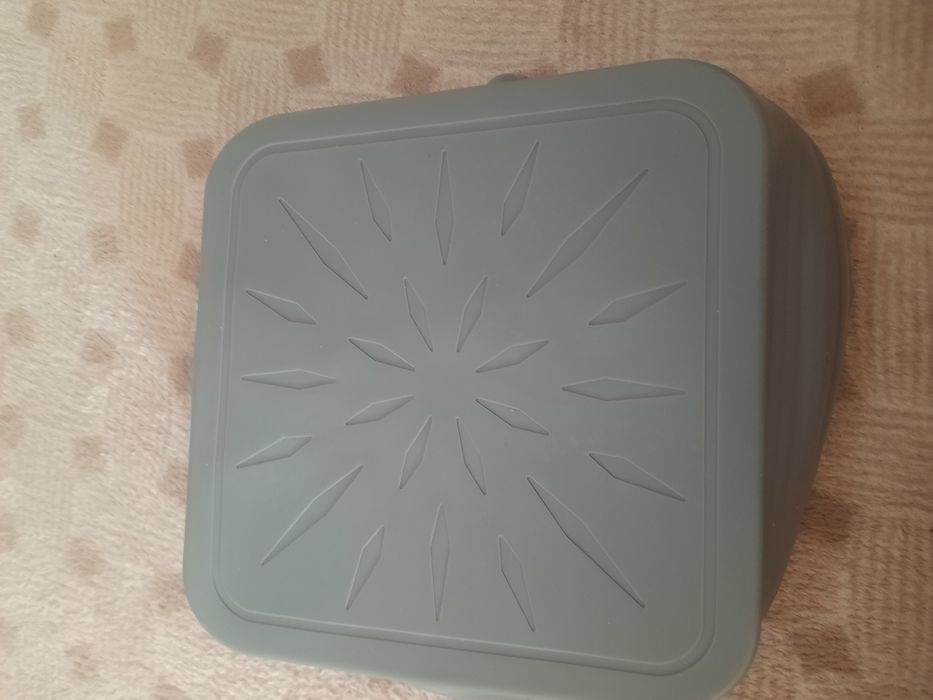 Forma silicone dobrável para air fryer de 5,5 litros novas embaladas