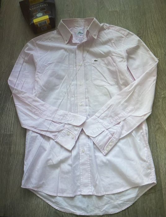 Lacoste Regular Fit meska koszula z dlugimi rekawami,rozmiar 49