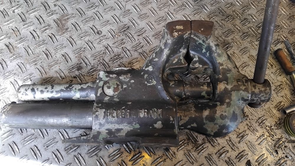 Imadło 100-150mm ciężkie niemieckie maszynowe uchylne