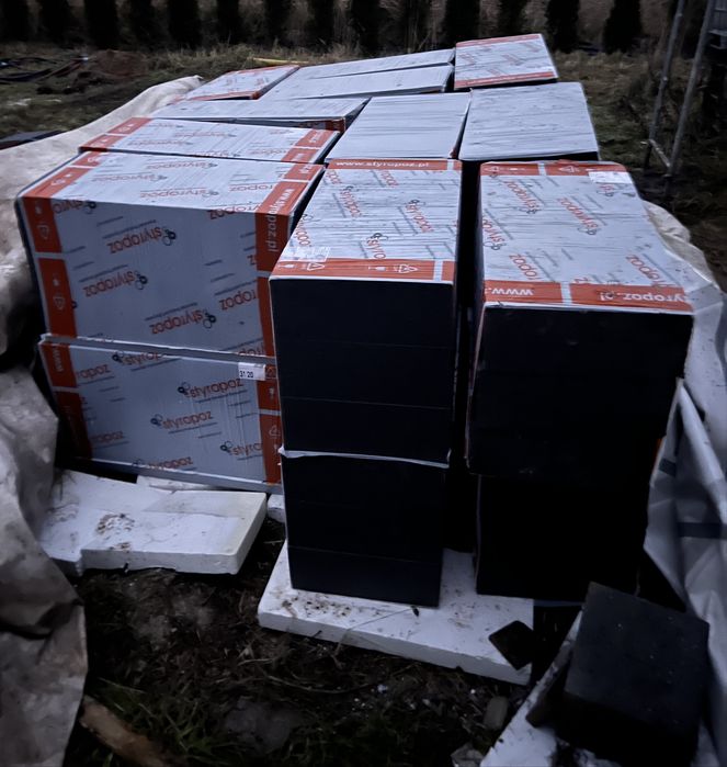 Styropian grafit 20cm lambda 0.31. Fasada elewacja