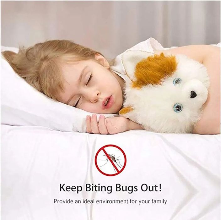 Moskitiera zasłona magnetyczna na drzwi 100x220cm czarna