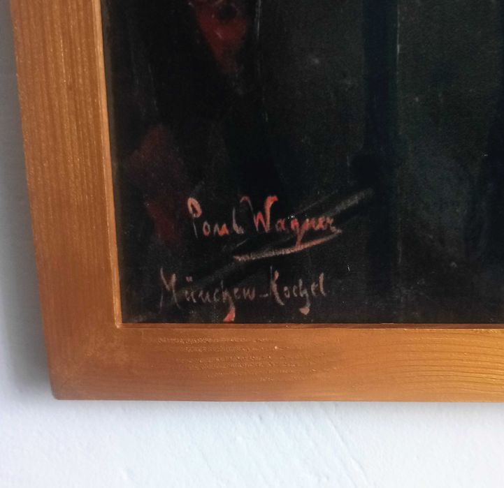 reprodukcja obrazu Paula Hermanna Wagnera ,The little Seamstress