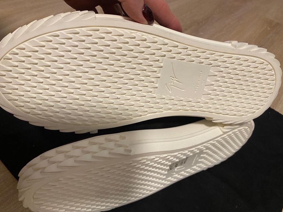 Шикарні шкіряні кеди Giuseppe Zanotti