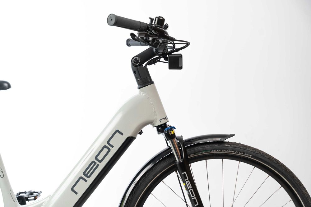 Nowy Rower Elektryczny Neon VIVID 1.0 szary promocja wyprzedaż kurier