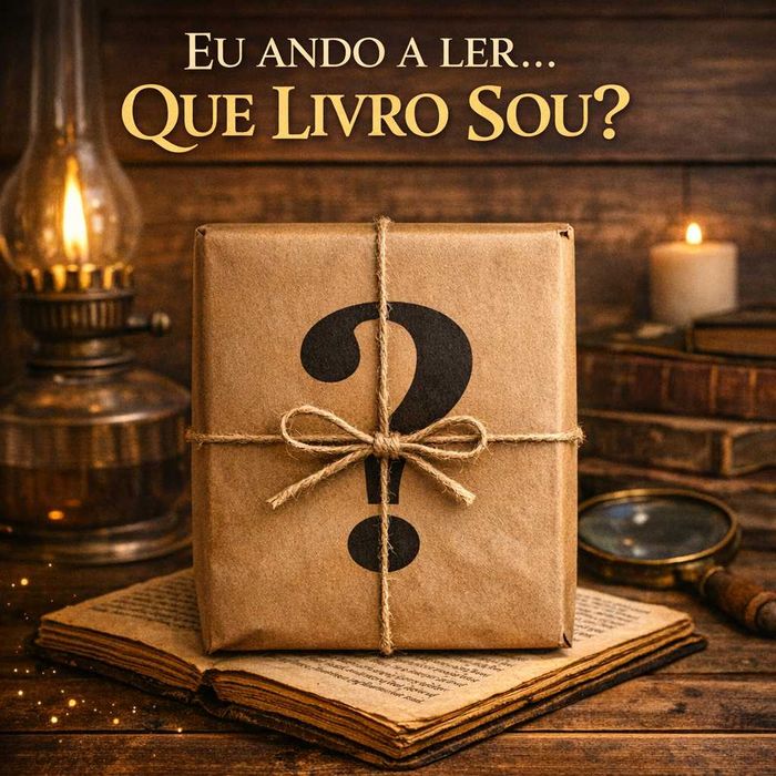 QUE LIVRO SOU? — Embalagem Surpresa Literária #01