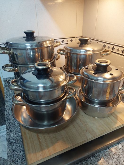 SET Conjunto de 9 tachos